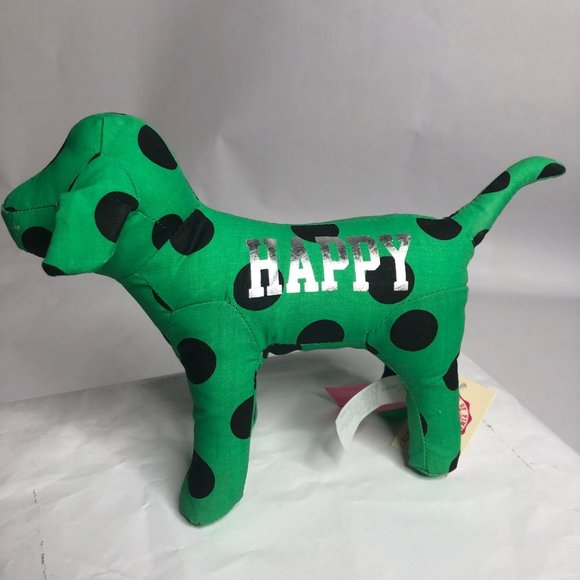 Victoria's Secret Green Dog with black spots (retired) New with tags - Picture 3 of 7
